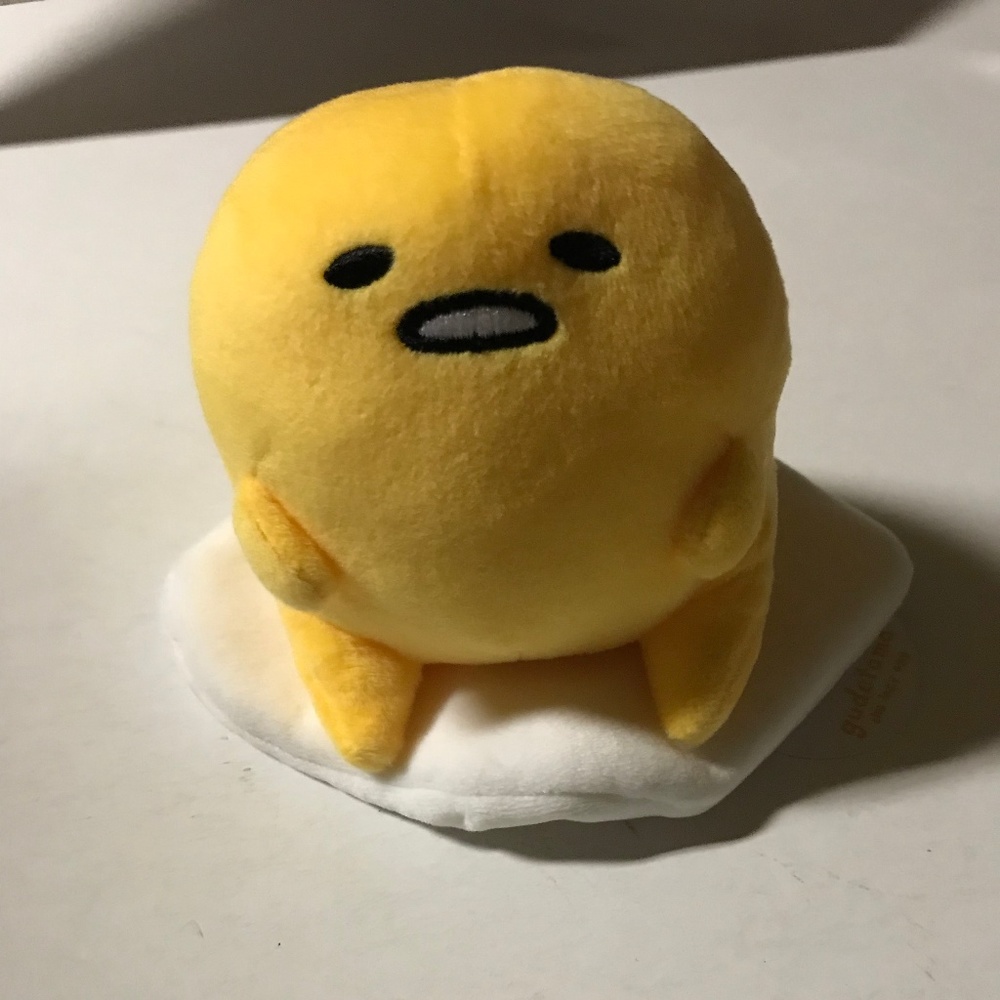 Gudetama Signature Sitting Pose 4 1/4-Inch Plush